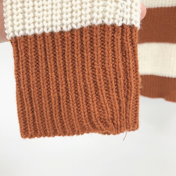 Love by Design Striped Sweater w Back Detail - Picture 6 of 8